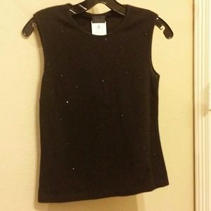 Dolce and Gabbana D&G Sleeveless Sequin Sweater